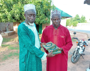 Qur’an distribution Karantaba village