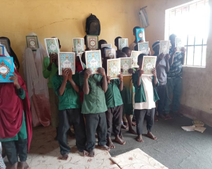 Qur’an and Juz distribution Sankya village