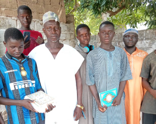 Qur’an and Juz distribution Karantaba village